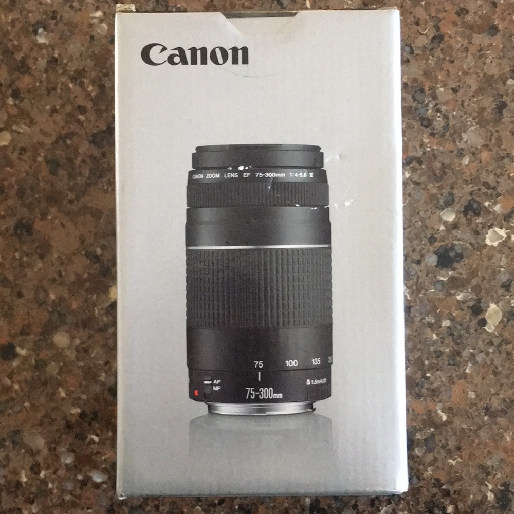 Canon EF 75-300mm lens